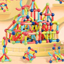 Conjunto de Bloques Magnéticos - Bloques que Estimulan la Creatividad y el Pensamiento Lógico de los Niños - MagniBuild Set.